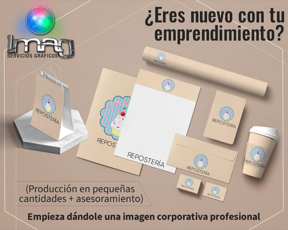 Kit papelería Repostería con etiquetas y accesorios
