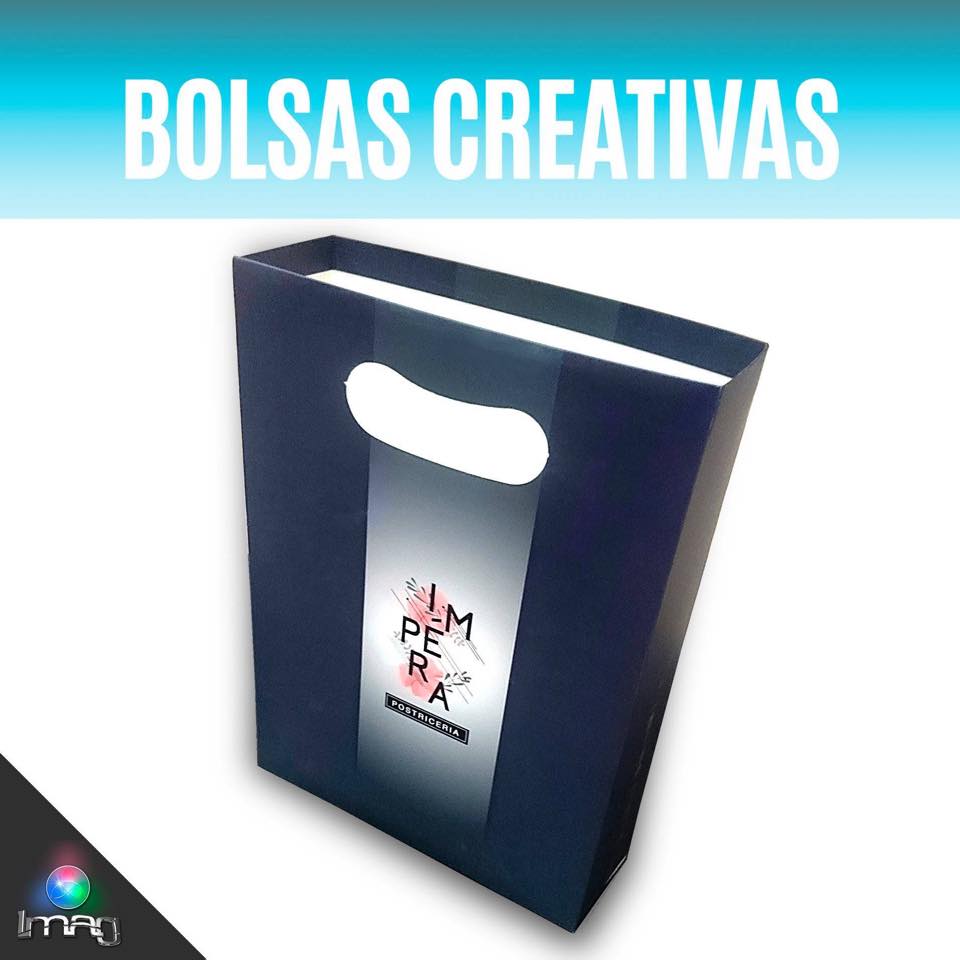 Bolsa de tela Portill marrón con cinta naranja
