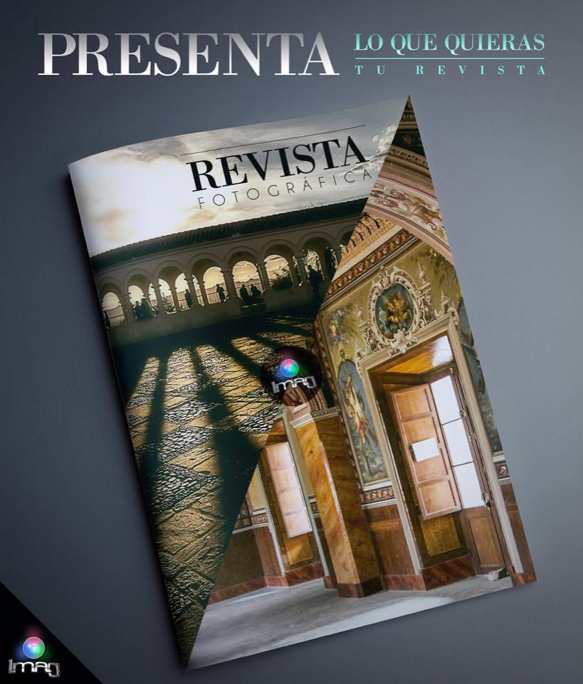 Revista Fotografica impresa con portada arquitectónica
