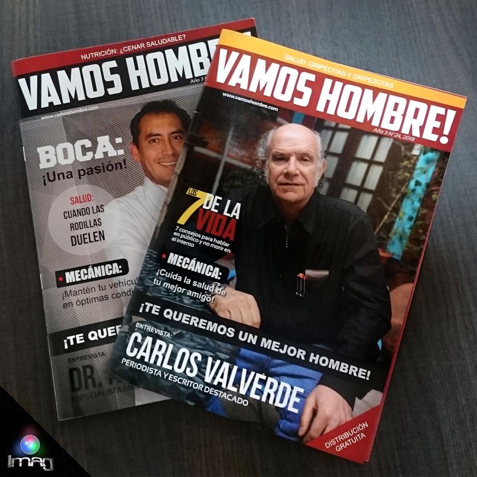 Dos revistas VAMOS HOMBRE impresas con portadas